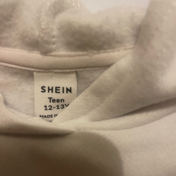 SHEIN Off-White Teen Hoodie - Picture 5 of 5